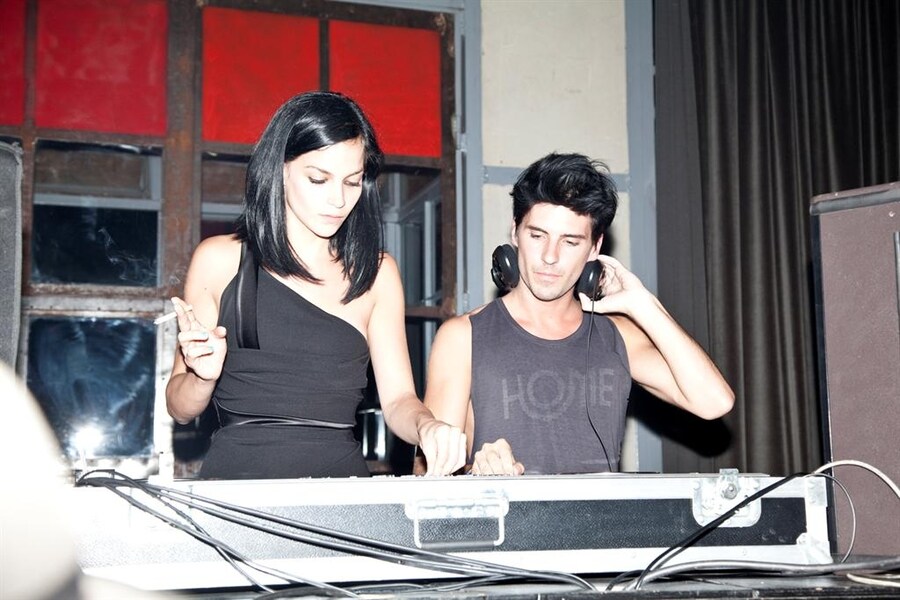 The Misshapes at the AnOther party