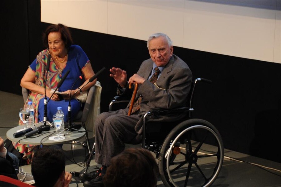 Leyla Umar and Gore Vidal