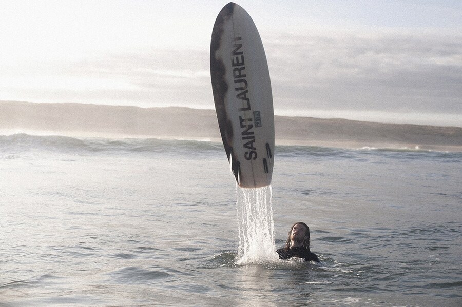 Saint Laurent Rive Droite / Dawn Patrol by Anthony Vaccarell
