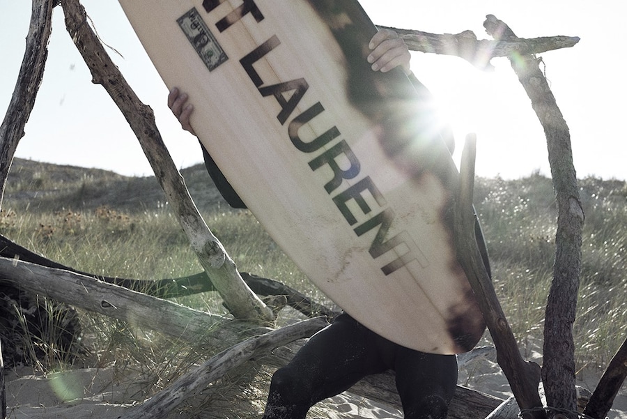 Saint Laurent Rive Droite / Dawn Patrol by Anthony Vaccarell