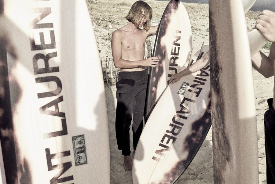 Saint Laurent Rive Droite / Dawn Patrol by Anthony Vaccarell