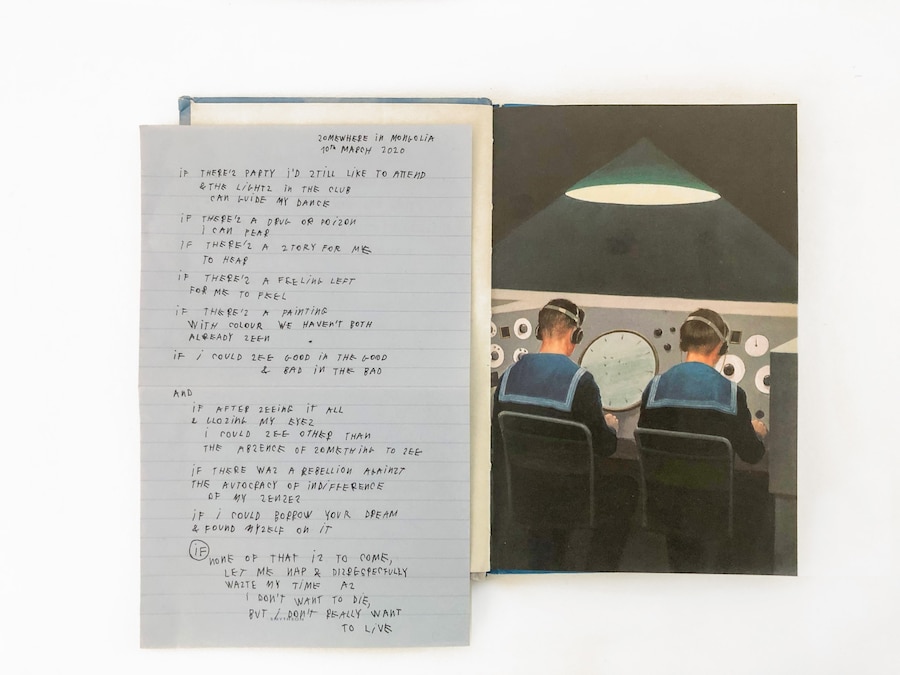 Untitled (Diary Page), London, 2020