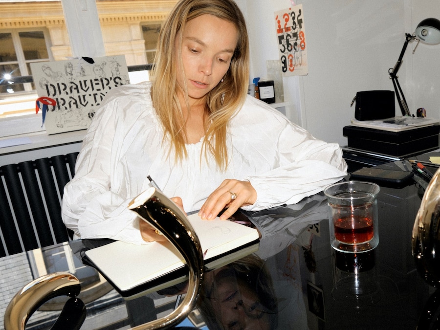 Charlotte Chesnais at MATCHESFASHION, Photographed