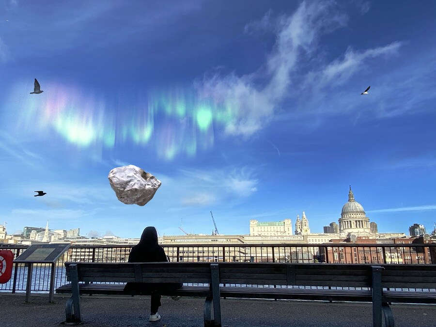 Olafur Eliasson, ​Caring Northern Light ​and Lucky