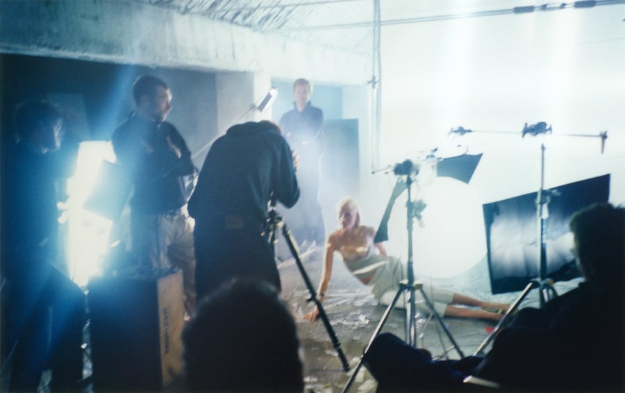 Prada SS 1998 Backstage