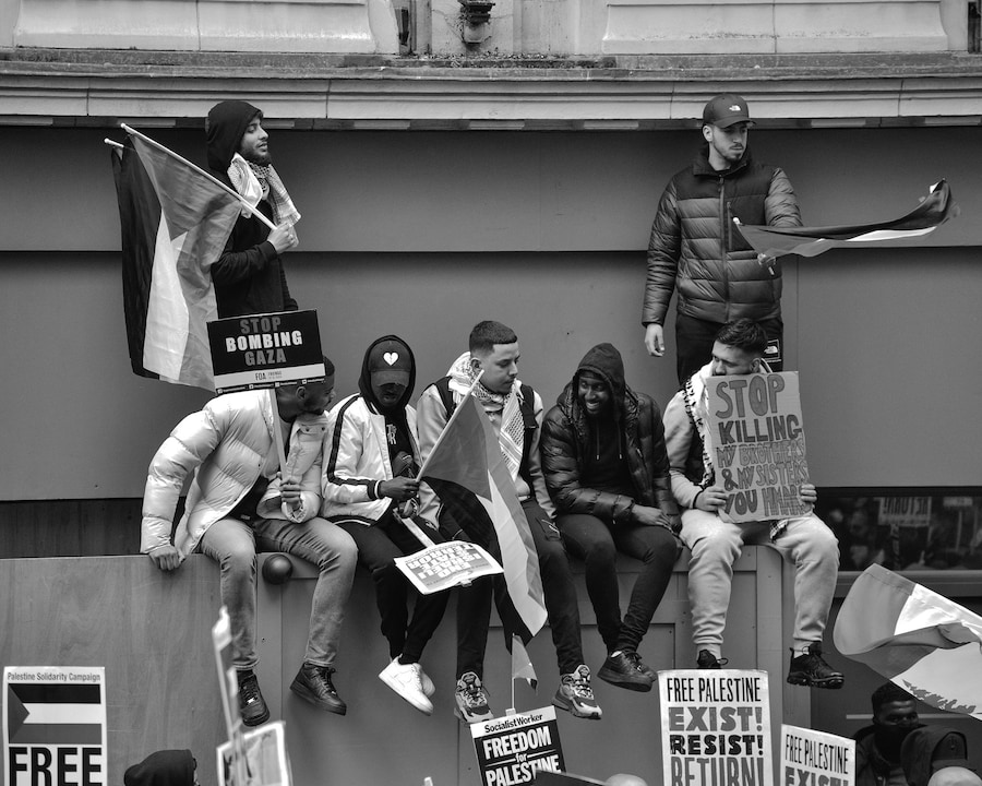 The Palestine Protest in London Virginie Khateeb 2021