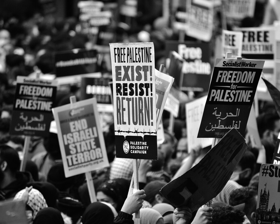 The Palestine Protest in London Virginie Khateeb 2021