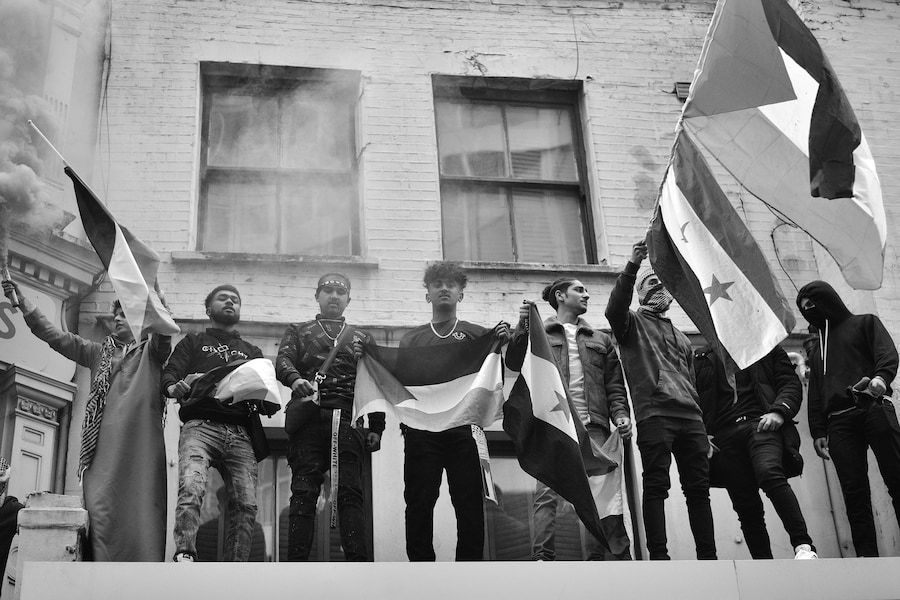 The Palestine Protest in London Virginie Khateeb 2021