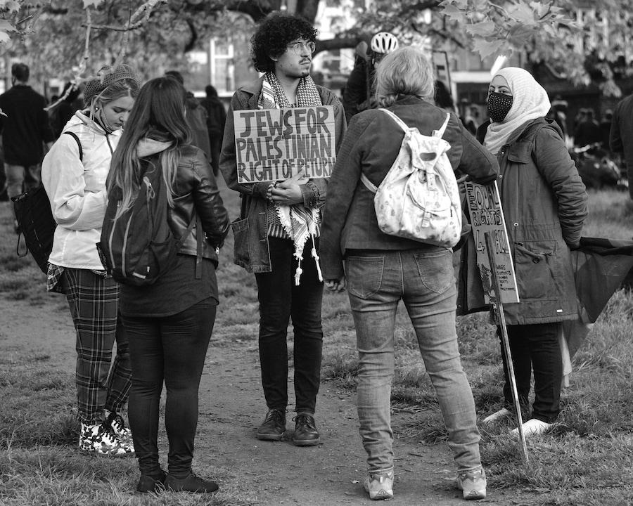 The Palestine Protest in London Virginie Khateeb 2021
