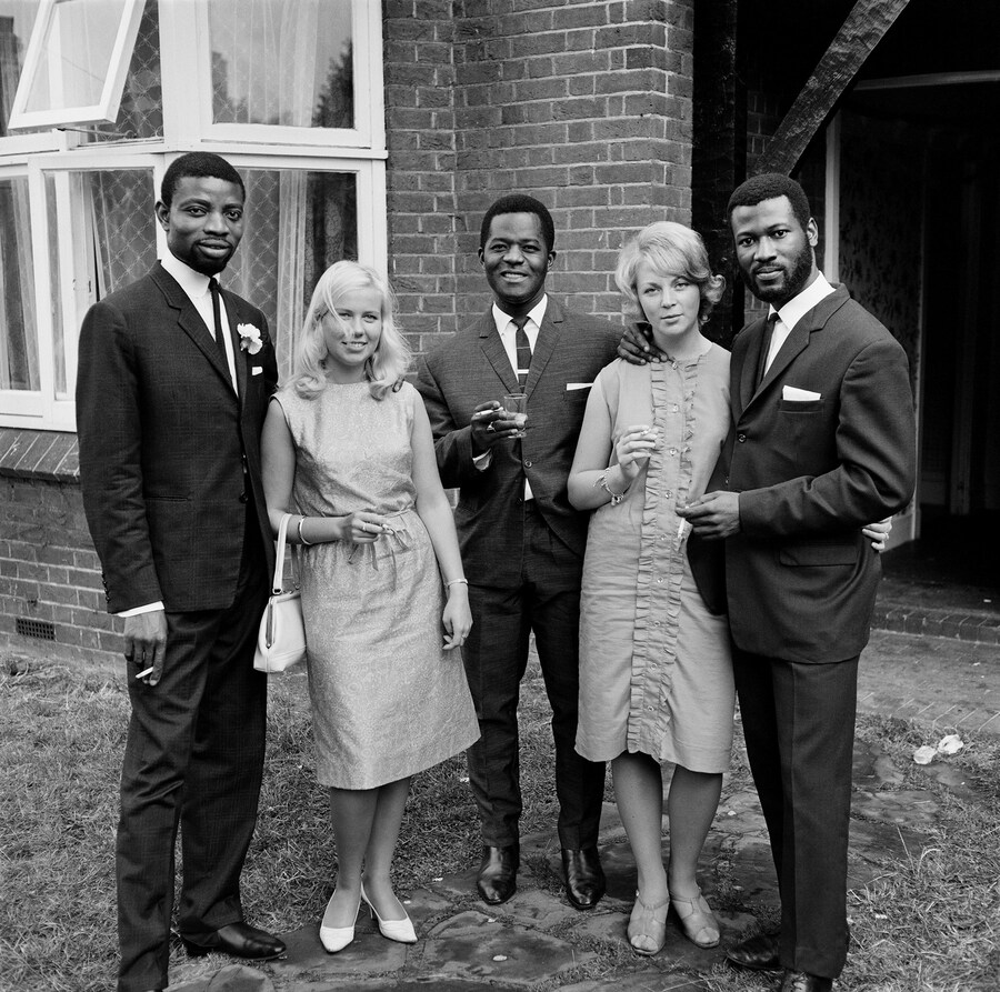 web Friends at Mr &amp; Mrs Sackey’s wedding, London, 