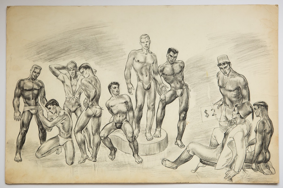 Miles Chapman’s collection of 20th-century male erotica