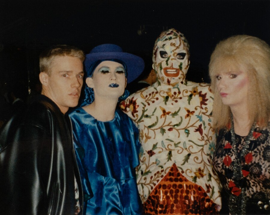 Jayne with Leigh Bowery