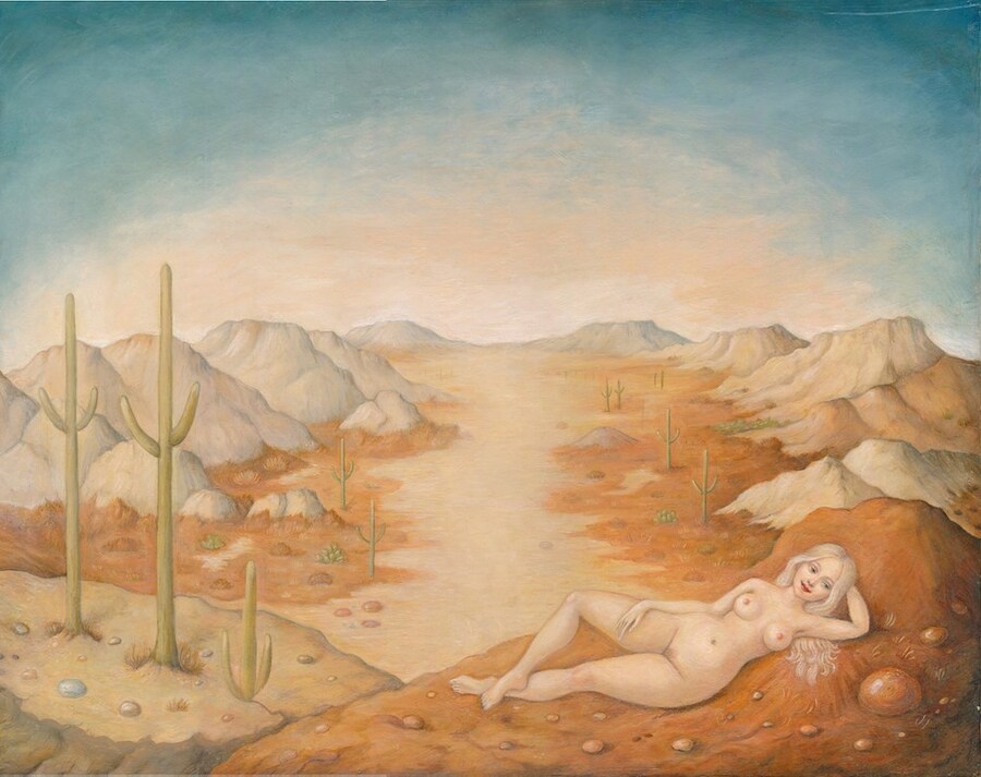 8 Lorena Lohr Desert Nude