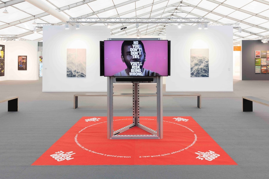 Ndayé Kouagou - Installation view - Frieze London