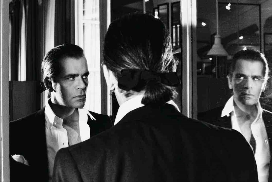 10_Helmut Newton, Karl Lagerfeld at Chanel, Paris 