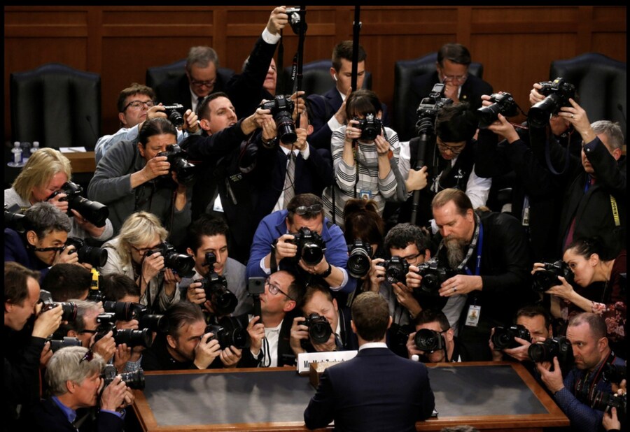Facebook CEO Mark Zuckerberg, Joint Senate Judicia