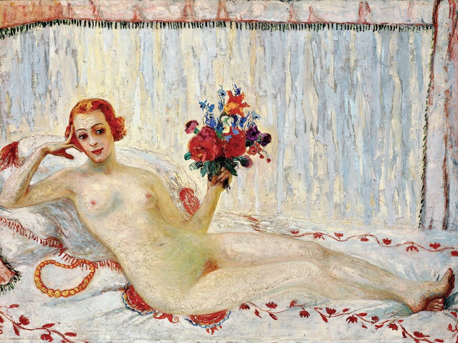 Nude Self Portrait, Florine Stettheimer, ca. 1915