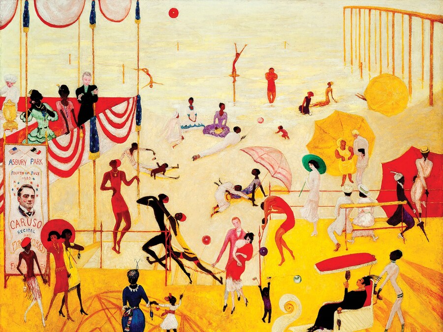 Asbury Park South, Florine Stettheimer, 1920