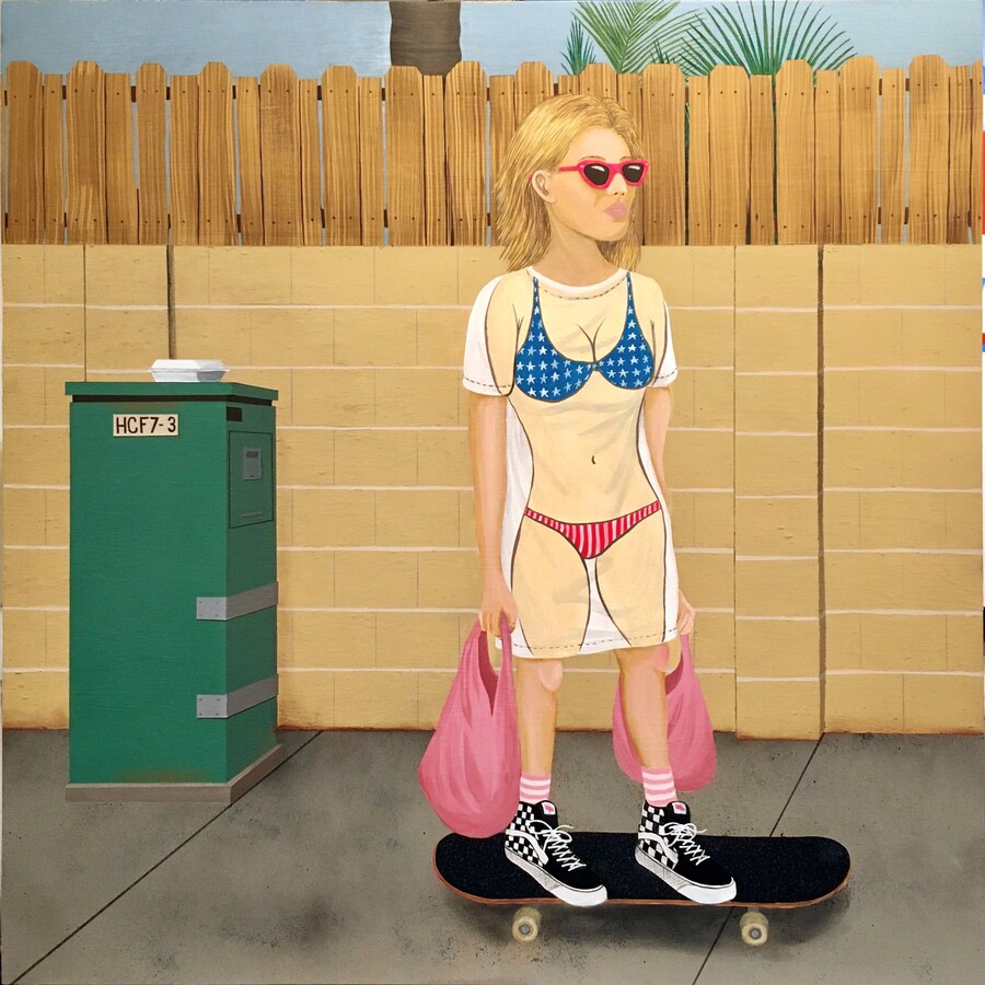 The Spring Cycle by Ed Templeton at Roberts Projects