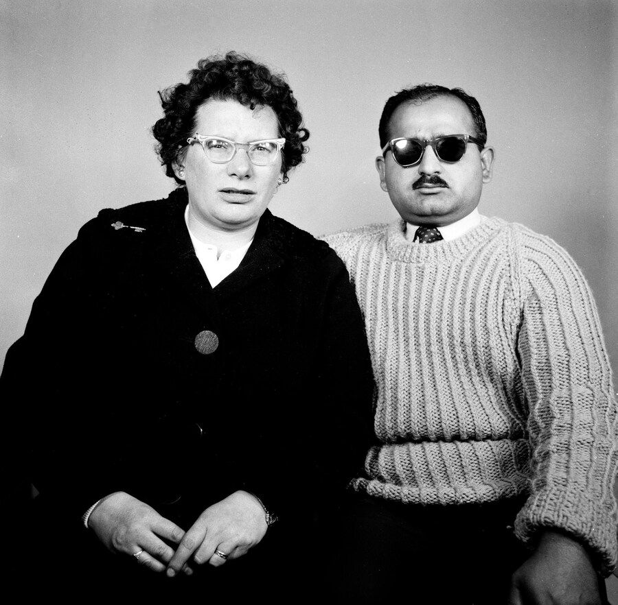 Masterji, Mr and Mrs Khan, 1967. Silver gelatin pr