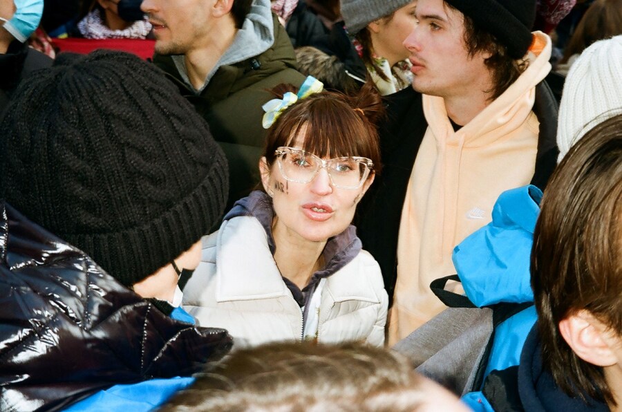 New Yorkers Protest Against The War in Ukraine