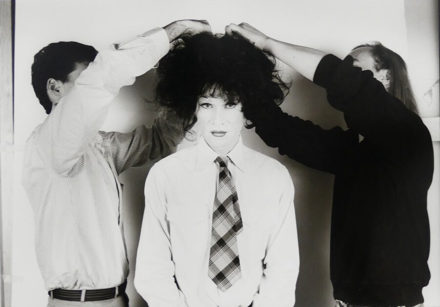 Andy With Wig 1981