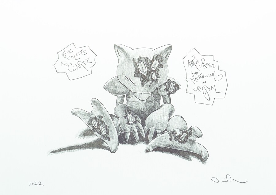 Study for Crystalized Abra (2022)