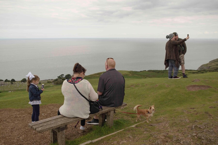 Wales at the Seaside by Jon Pountney