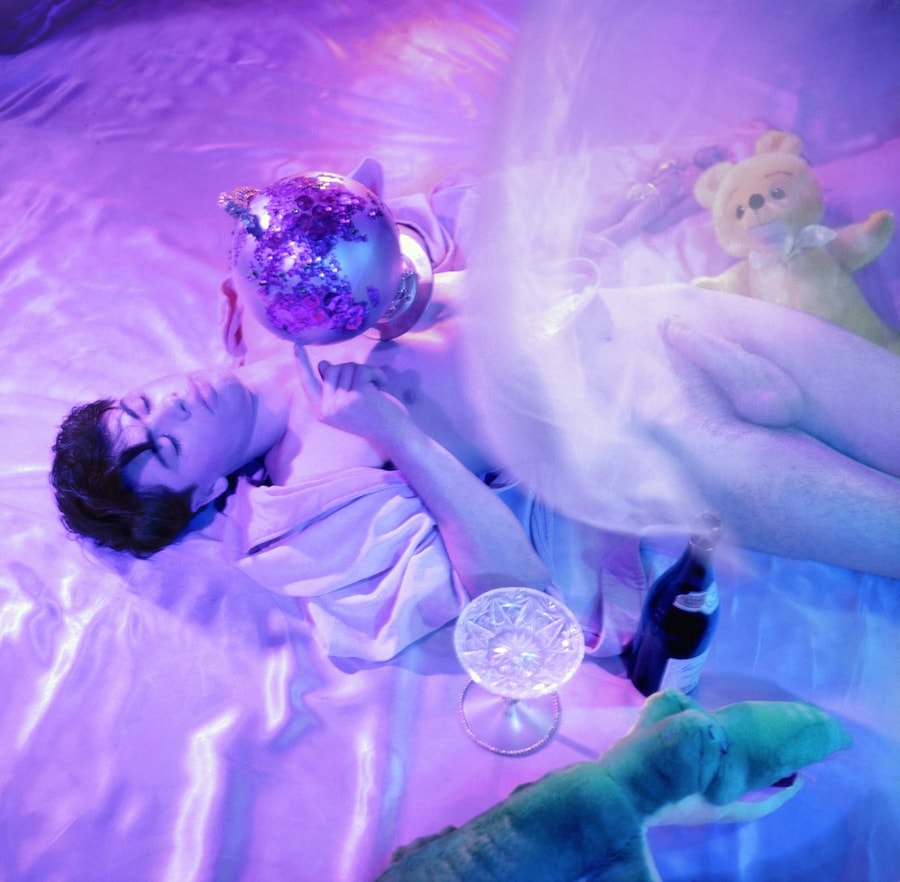 Bidgood_Curtain Billowing over Bobby Kendall_2000 