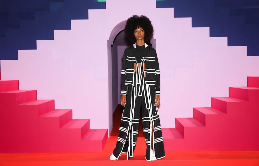 Ji Won Choi x Adidas. Photo Francesca Allen, court