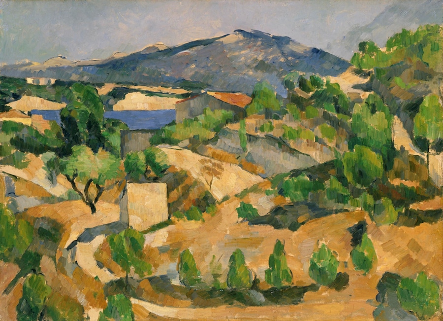 Paul Cezanne - The François Zola Dam (Mountains i