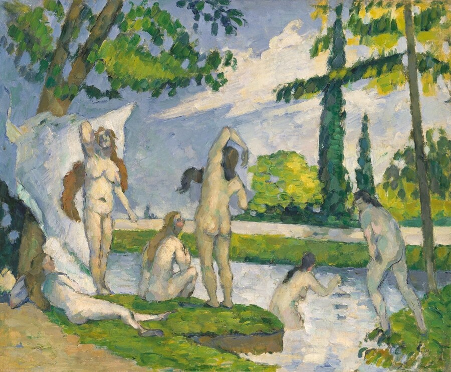 Paul Cezanne Bathers 1874–75 The Metropolitan Muse