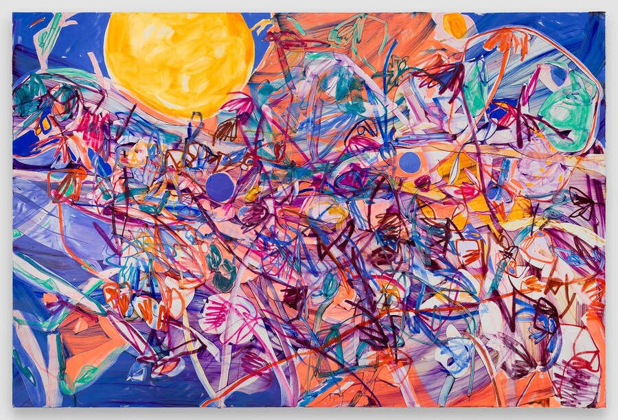 Jadé Fadojutimi, Untitled, 2022 (c) Jadé Fadojut