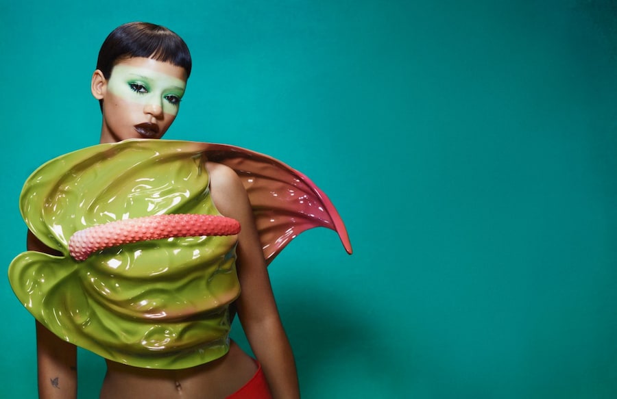 Taylor Russell for Dazed Winter 2022