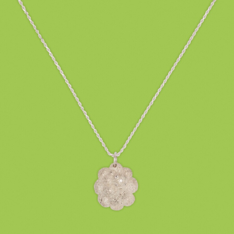 Cloud Pendant - Silver_