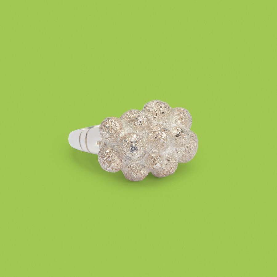 Mini Cloud Ring - Siver_