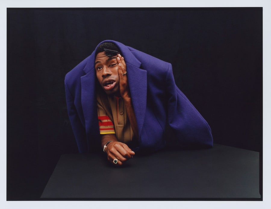 2022 - Campbell Addy - Tyler, The Creator posing f