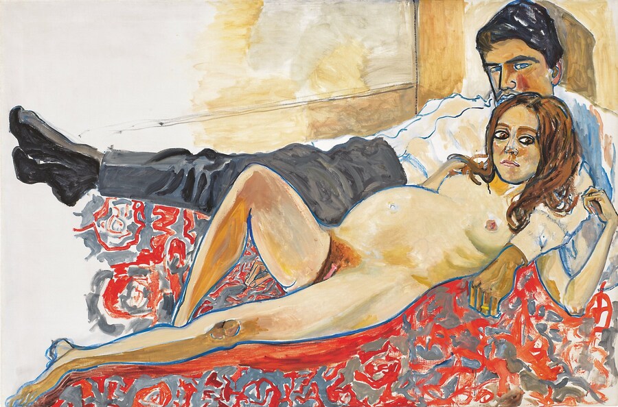 12. Pregnant Julie and Algis, 1967