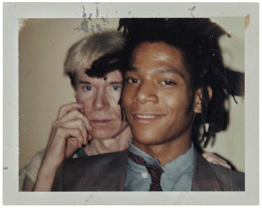 Andy Warhol, Self-Portrait with Jean-Michel Basquia