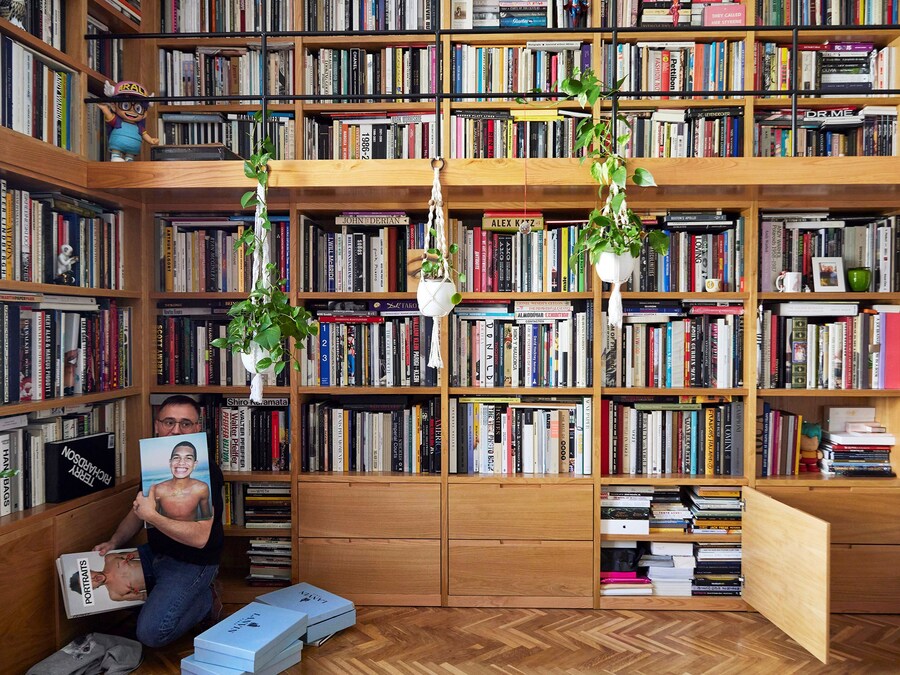 Luis Venegas in his Madrid home, 2023 Elise By Olsen