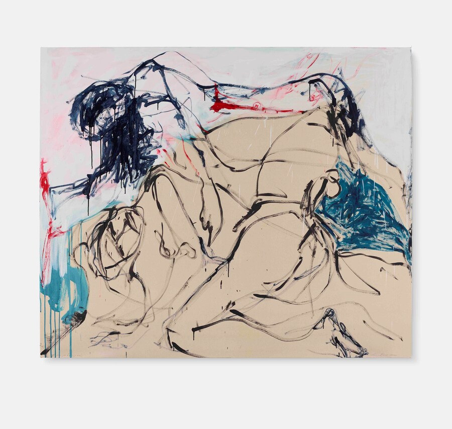 4) Tracey Emin, I Saw You Loving Me, 2023 - Courte