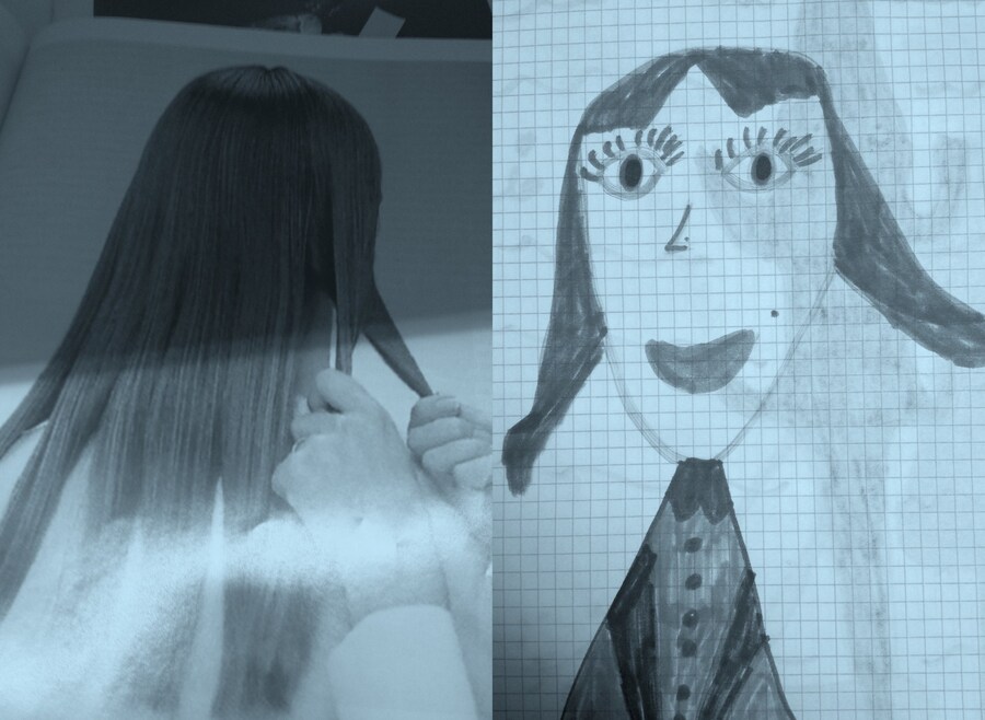 From my telephone, Shampoo girl, Flower Bed by Senta Simond