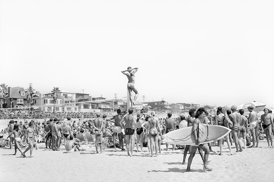 At the Beach by Tod Papageorge