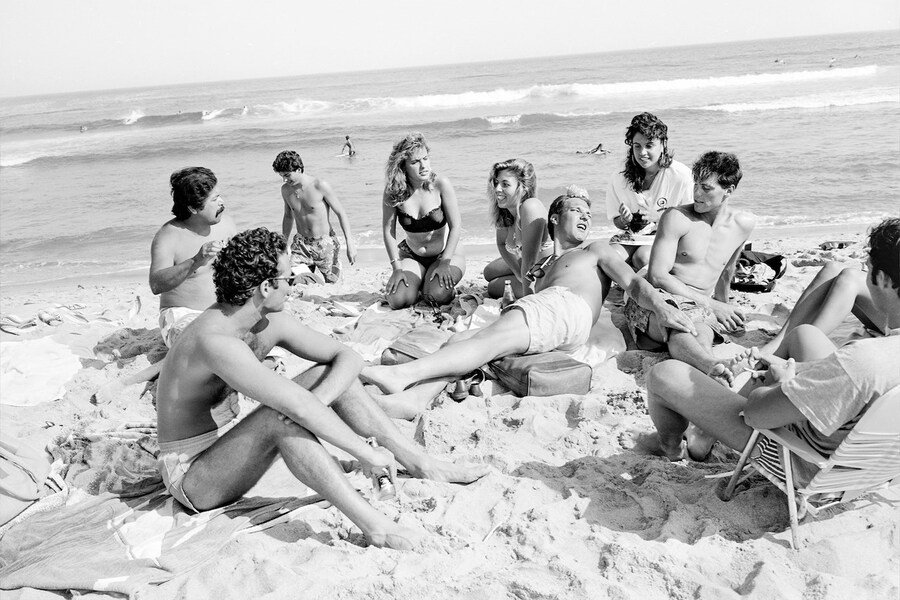 At the Beach by Tod Papageorge