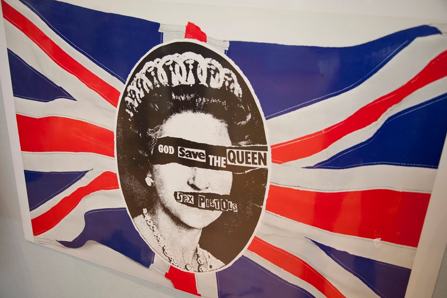 Original Sex Pistols print. God Save The Queen