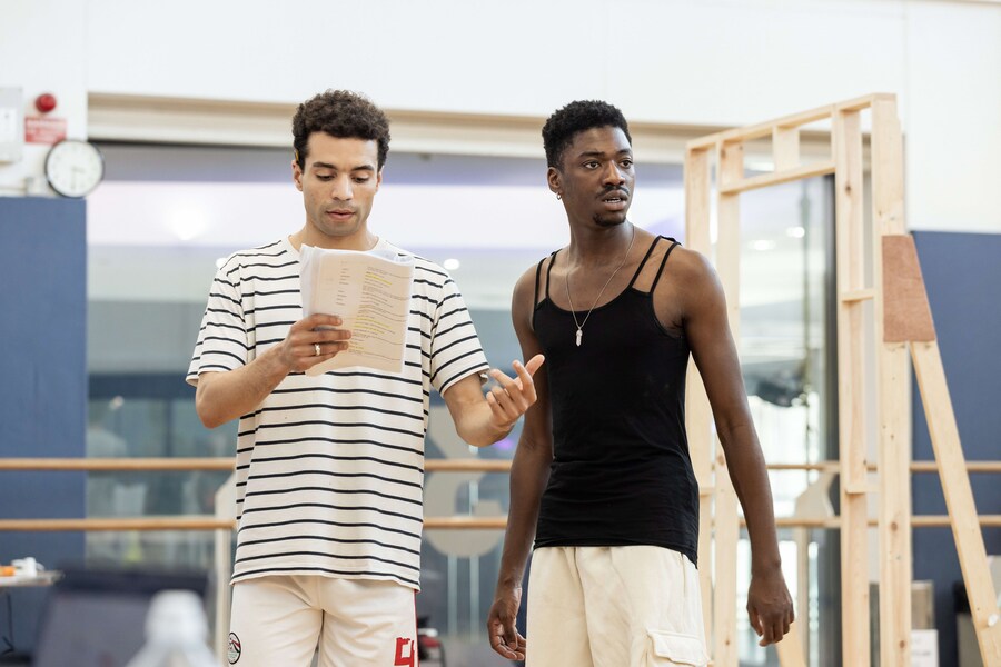 Raphael Akuwudike (Ste) and Joshua Asaré (Jamie) 