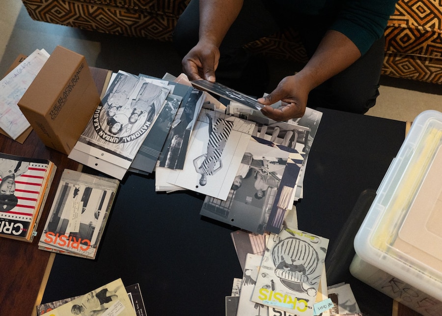 Theaster Gates Studio Archive Library