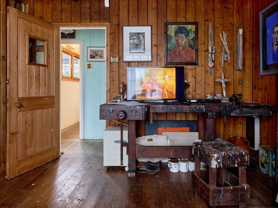 P&amp;P In Prospero’s Room at Prospect Cottage Courtes