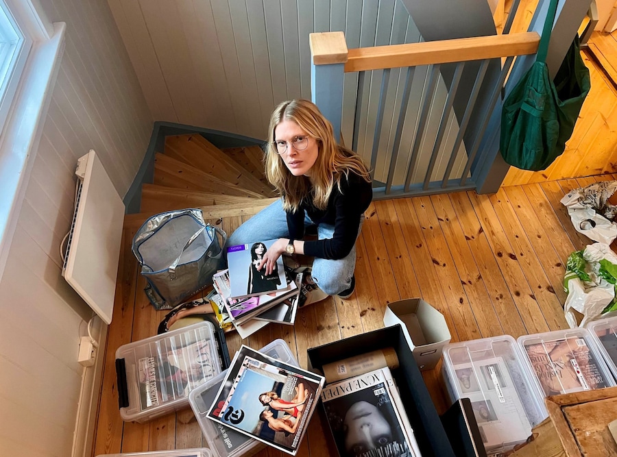 Iselin Steiro in her Oslo home, 2023