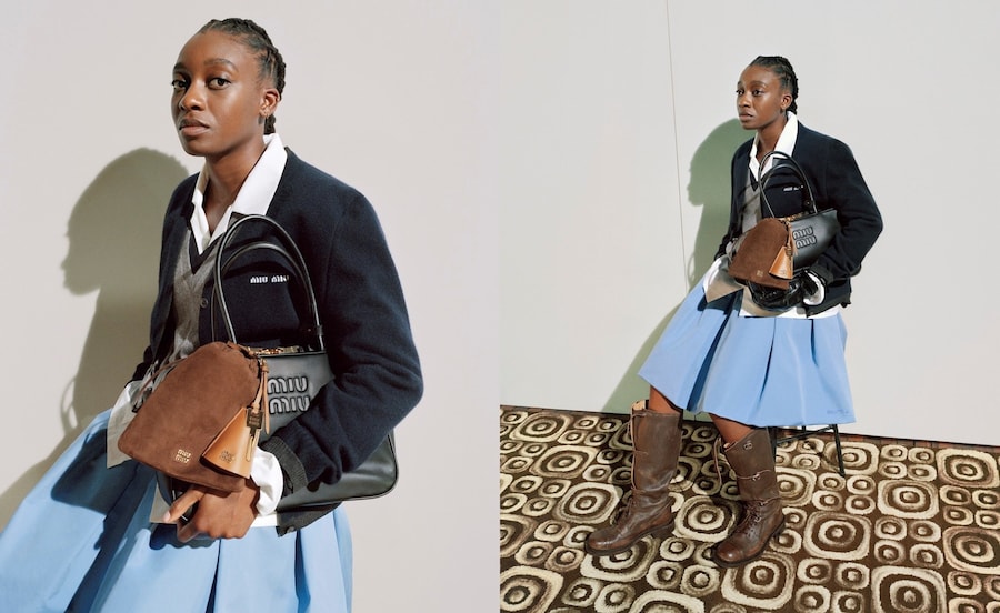 Miu Miu FW24 Campaign_Little Simz_NO LOGO